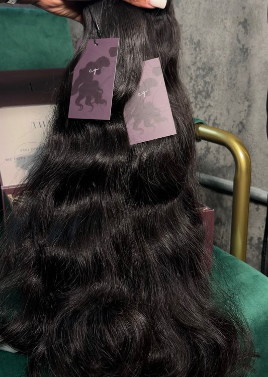 Premium virgin wavy bundle